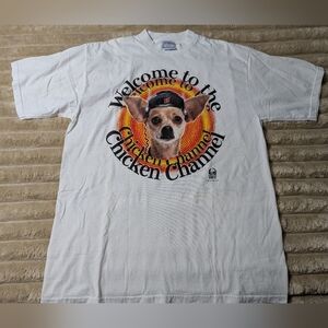 Rare VTG 90s Taco Bell Chihuahua T-Shirt Mens XL
